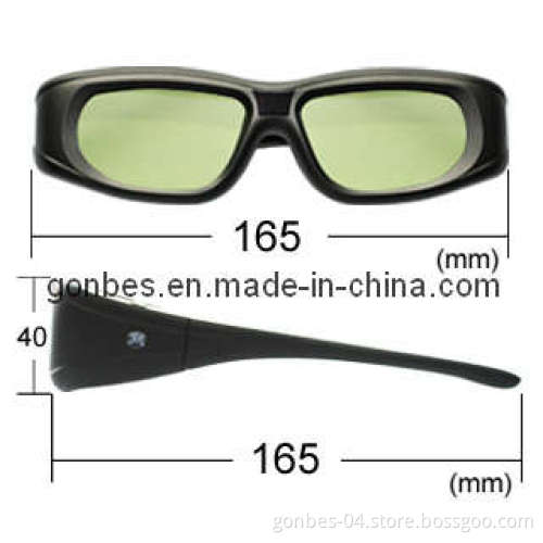 Active Shutter 3D Glasses for HD1080P 3DTVs (GBSG05-A)